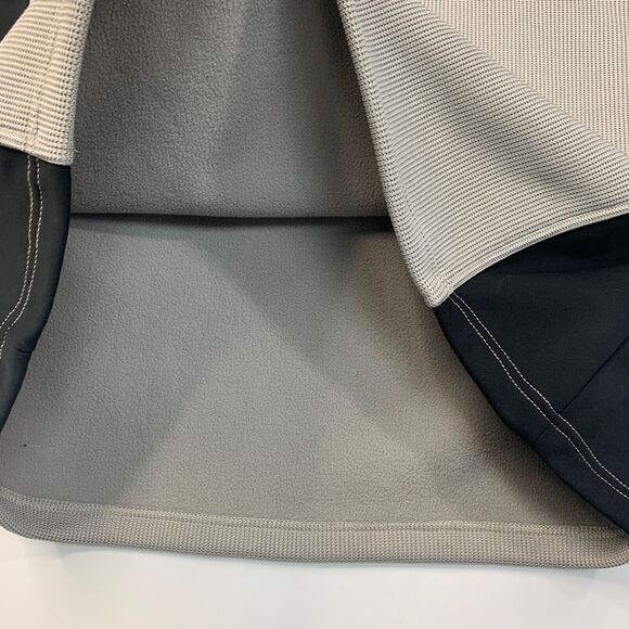 Double Diamond Sweatshirt Mens XL Extra Large Grey Fleece Lined Quarter Zip Hike - Picture 8 of 11